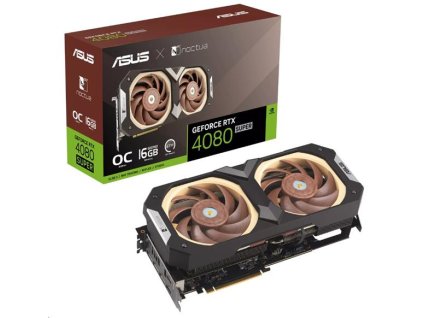 ASUS RTX4080 SUPER NOCTUA 16GB/256-bit GDDR6 2xHDMI 3xDP 90YV0KA2-M0NA00 Asus