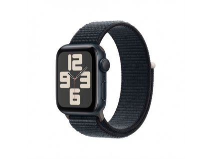 APPLE Watch SE GPS 40mm Midnight Aluminium Case with Midnight Sport Loop mre03qc-a Apple