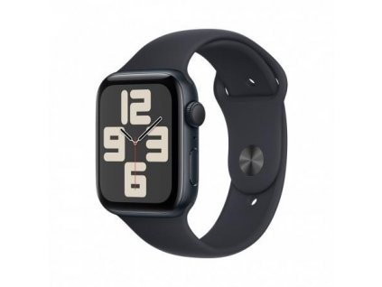 APPLE Watch SE GPS 44mm Midnight Aluminium Case with Midnight Sport Band - M/L mre93qc-a Apple