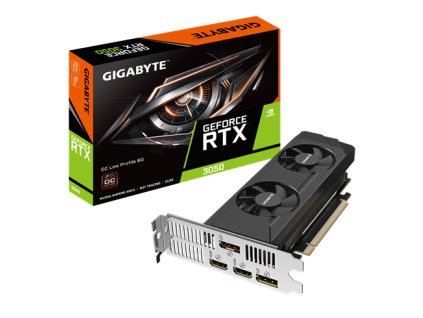 Gigabyte GeForce RTX 3050 OC Low Profile 6G GV-N3050OC-6GL
