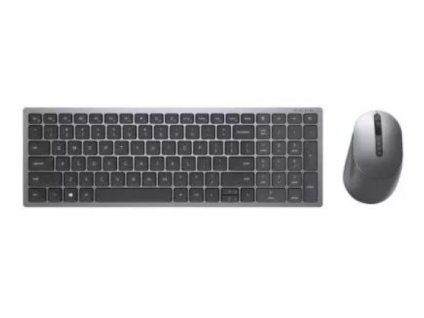 Dell Compact Multi-Device Wireless Keyboard - KB740 - US International (QWERTY) KB740-GY-R-INT