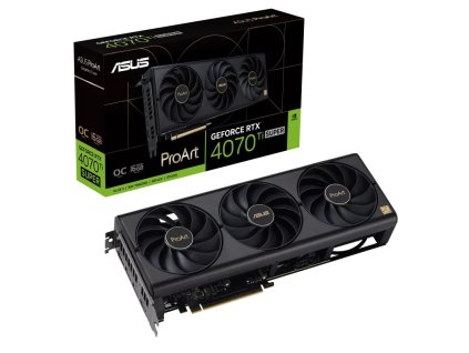 ASUS VGA NVIDIA GeForce RTX 4070 Ti SUPER PROART OC 16G, 16G GDDR6X, 3xDP, 1xHDMI 90YV0KJ0-M0NA00 Asus