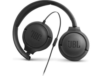 JBL Tune 500 - black (Pure Bass, sklápěcí, Siri/Google Now) 6925281939921