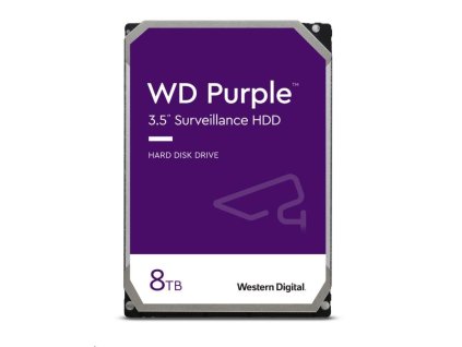 WD Purple/8TB/HDD/3.5''/SATA/5400 RPM/3R WD85PURZ Western Digital