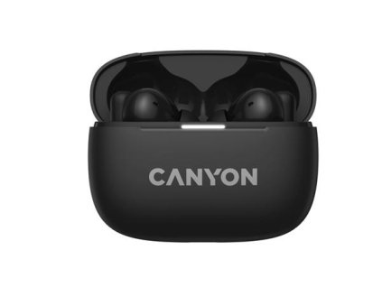 Canyon TWS-10, On Go, 10 ANC, True Wireless Bluetooth slúchadlá do uší, nabíjacia stanica v kazete, čierna CNS-TWS10B