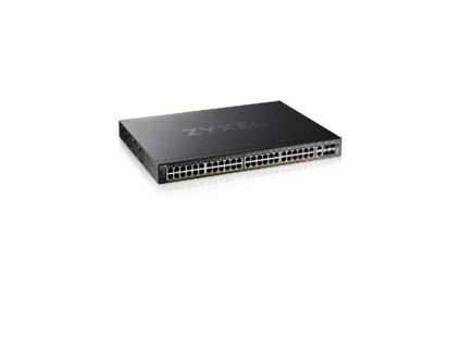 Zyxel XGS2220-54HP, L3 Access Switch, 600W PoE, 40xPoE+/10xPoE++, 48x1G RJ45 2x10mG RJ45, 4x10G SFP+ Uplink, incl. 1 yr XGS2220-54HP-EU0101F ZyXEL