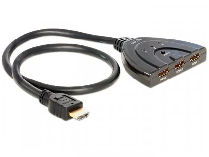 Delock HDMI 3 - 1 obousměrný Switch / Spliter 87619 DeLock