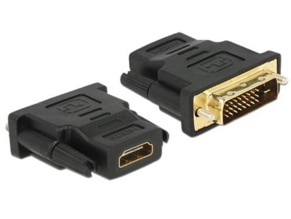 Delock Adaptér DVI 24+1 pin samec > HDMI samice 65466 DeLock
