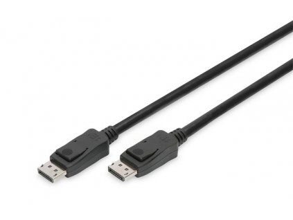 DIGITUS Připojovací kabel DisplayPort, DP M / M, 3,0 m, Ultra HD 8K, verze 1.3 / 1.4, bl AK-340106-030-S Digitus