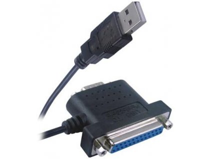PremiumCord USB - 1x RS 232 + 1x LPT převodník ku2-232c