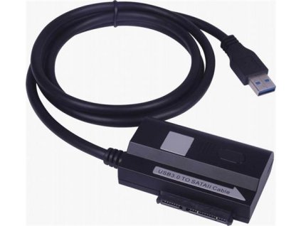 PremiumCord USB 3.0 - SATA adaptér s kabelem, napájecí adaptér ku3ides