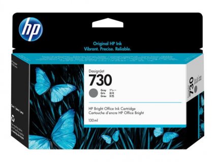 HP 730 130-ml Gray Ink Crtg P2V66A