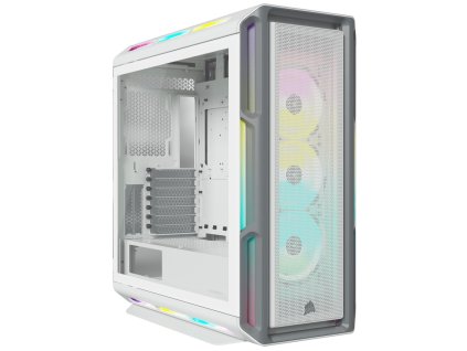 CORSAIR iCUE 5000T RGB/Midi Tower/Transpar./Bílá CC-9011231-WW Corsair