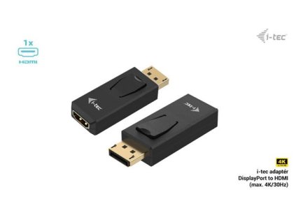 i-tec Passive DisplayPort to HDMI Adapter (max 4K/30Hz) DP2HDMI4K30HZ I-Tec