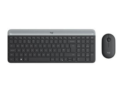 Logitech® MK470 Slim Wireless Combo - GRAPHITE - SK/CZ 920-009204CZS