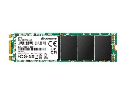 TRANSCEND MTS825S 250GB SSD disk M.2, 2280 SATA III 6Gb/s (3D TLC), 500MB/s R, 330MB/s W TS250GMTS825S Transcend