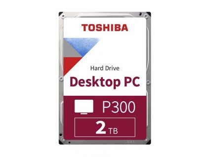 TOSHIBA HDD P300 Desktop PC (SMR) 2TB, SATA III, 7200 rpm, 256MB cache, 3,5", BULK HDWD320UZSVA Toshiba