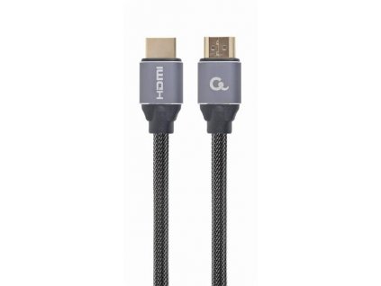Gembird kábel HDMI High speed (M - M), séria Premium, Ethernet, pozlátené konektory, 7.5 m, CCBP-HDMI-7.5M