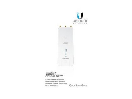 UBNT RP-5AC-Gen2 - Rocket5 AC PRISM Gen2, venkovní, 5GHz AC, airPrism Ubiquiti