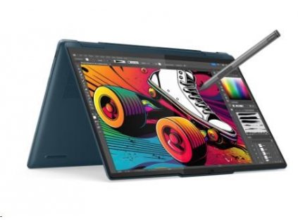 LENOVO NTB Yoga 7 2-in-1 14IML9 - Ultra 7 155H,14" 2.8K OLED Touch,16GB,1TSSD,HDMI,Int. Intel Arc,W11H,3Y Premium 83DJ000QCK Lenovo