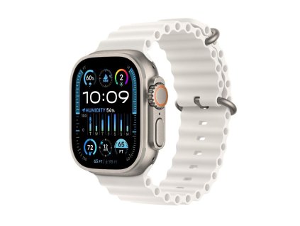 APPLE Watch Ultra 2 GPS + Cellular, 49mm Titanium Case with White Ocean Band mrej3cs-a Apple