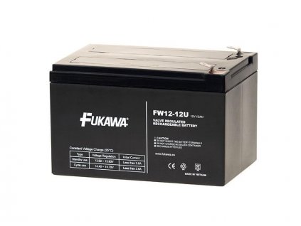 Batéria - FUKAWA FW 12-12 U (12V/12Ah - Faston 250), životnosť 5 rokov 12157 Fukawa
