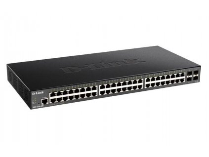 D-Link DGS-1250-52X, 48-port Gigabit Smart Managed Switch with 4x 10G SFP+ ports DGS-1250-52X-E