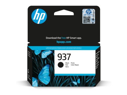 HP 937 Black Original Ink Cartridge 4S6W5NE-CE1