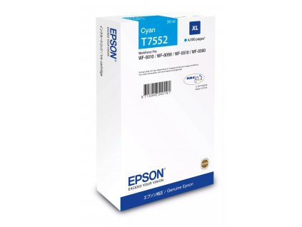 Epson WF-8xxx Series Ink Cartridge XL Cyan C13T75524N