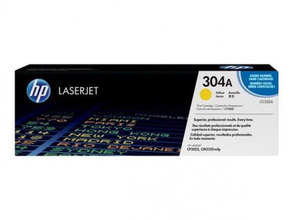 HP CC532A Toner 304A pro CLJ CM2320 / CP2025, (2800str), Yellow