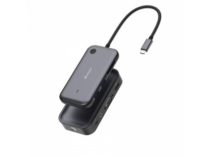 VERBATIM Display Adapter Share My Screen 1080P, USB-C hub 32146 Verbatim