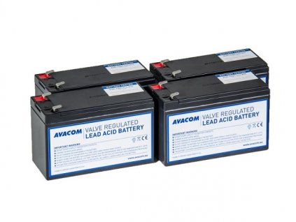 AVACOM náhrada za RBC115 - bateriový kit pro renovaci RBC115 (4ks baterií) AVA-RBC115-KIT Avacom