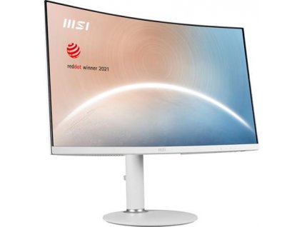 MSI monitor Modern MD271CPW, 27" zakřivený/1920 x 1080 (FHD)/VA/4ms/3000:1/250cd / m2/ HDMI/USB C/bílá