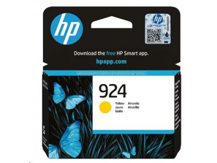HP originál ink 4K0U5NE#CE1, HP 924, yellow, 400str.
