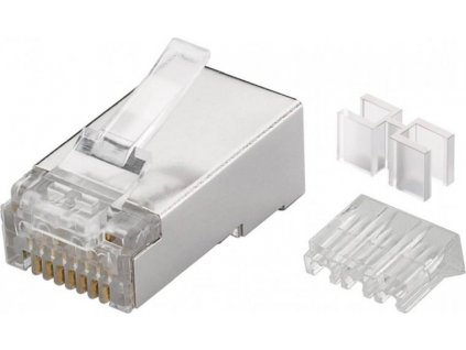 PremiumCord Konektor RJ 45 stíněný, CAT6A, AWG 24-26 srj45s-c6a