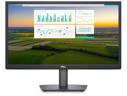 DELL LCD E2222H - 21.45"/VA/LED/FHD/1920 x 1080/16:9/60Hz/10ms/3000:1/250 cd/m2/VGA/DP/VESA/3YNBD DELL-E2222H Dell