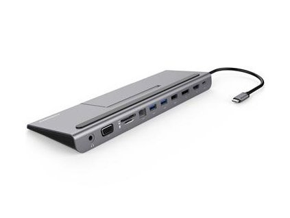 PremiumCord USB-C Full Size MST Dokovací stanice vhodná pod notebook ku31dock13
