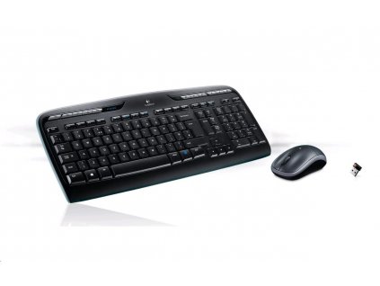 Bezdrôtový stolný počítač Logitech Wireless Desktop MK330, USA 920-003999