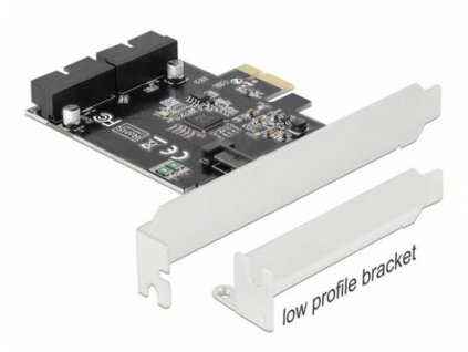 Delock Karta PCI Express na 2 x interní pinové konektory USB 3.0 90387 DeLock