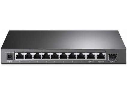 TP-Link TL-SG1210MP Gigabitový Switch 8xGLAN 2xGLAN Uplink 1xSFP PoE+ 123W TL-SG1210MP_OLD TP-link