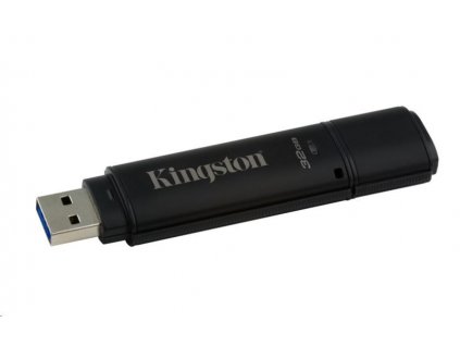 Kingston 32GB DataTraveler 4000 G2DM (USB 3.0, 256-bitové šifrovanie AES) DT4000G2DM-32GB