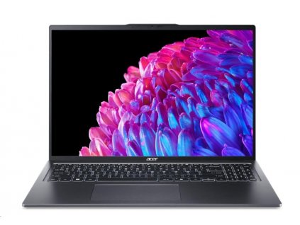 ACER NTB Swift Go 16 (SFG16-72-72QM), Core Ultra 7 155U,16" 1920x1200,16GB,1TB SSD,Intel Arc,W11H,Gray NX.KVPEC.002 Acer