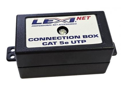 LEXI-Net Spojovací box MINI UTP Cat5E narážecí, černá SPBOXC5E-1 Lexi-NET