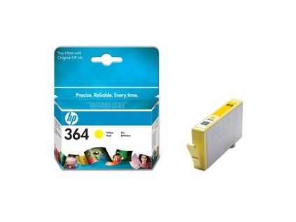 Žltý atramentový košík HP 364, 3 ml, CB320EE (300 strán) CB320EE-BA3