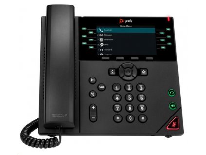 Poly VVX 450 12linkový IP telefon s podporou technologie PoE 8B1L7AA-AC3 HP