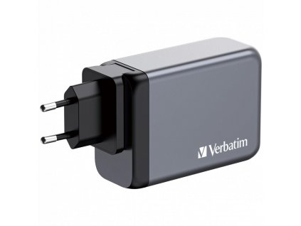 VERBATIM GaN Nabíječka do sítě GNC-100, 100W, 3x USB-C, 1x USB 32202 Verbatim