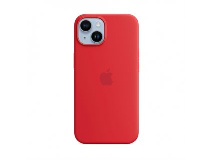 Apple iPhone 14 Silicone Case with MagSafe - (PRODUCT)RED MPRW3ZM-A
