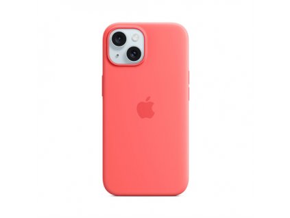 iPhone 15 Silicone Case with MagSafe - Guava MT0V3ZM-A Apple