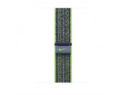 Apple Watch 45mm Bright Green/Blue Nike Sport Loop MTL43ZM-A