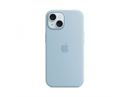 iPhone 15 Silicone Case with MagSafe - Light Blue MWND3ZM-A Apple